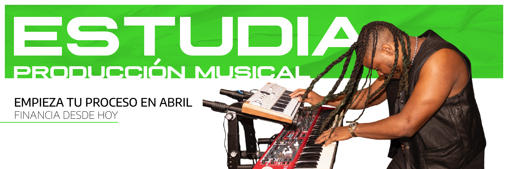 Banner producción musical